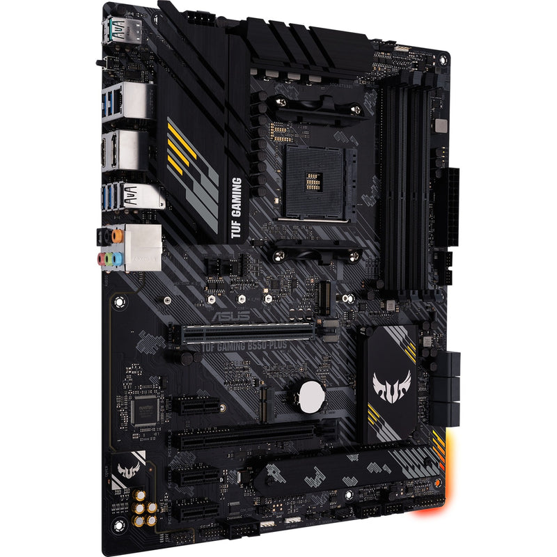 Afbeelding laden in galerijviewer, Asus tuf gaming b550-plus socket am4 moederbord (zwart, raid, 2.5gb-lan, sound, atx)