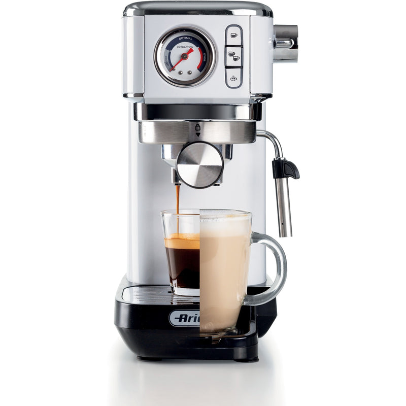 Afbeelding laden in galerijviewer, Ariete moderna espresso slim 1381 14 espressomachine (wit)