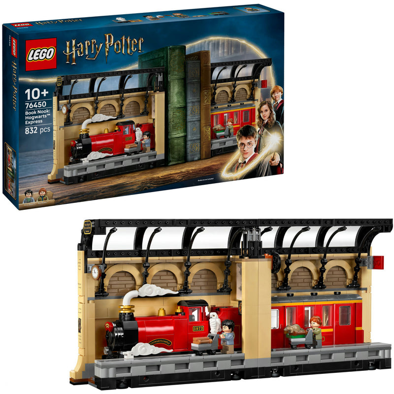 Afbeelding laden in galerijviewer, Lego harry potter boekensteun: de zweinstein express bouwpakket - 76450