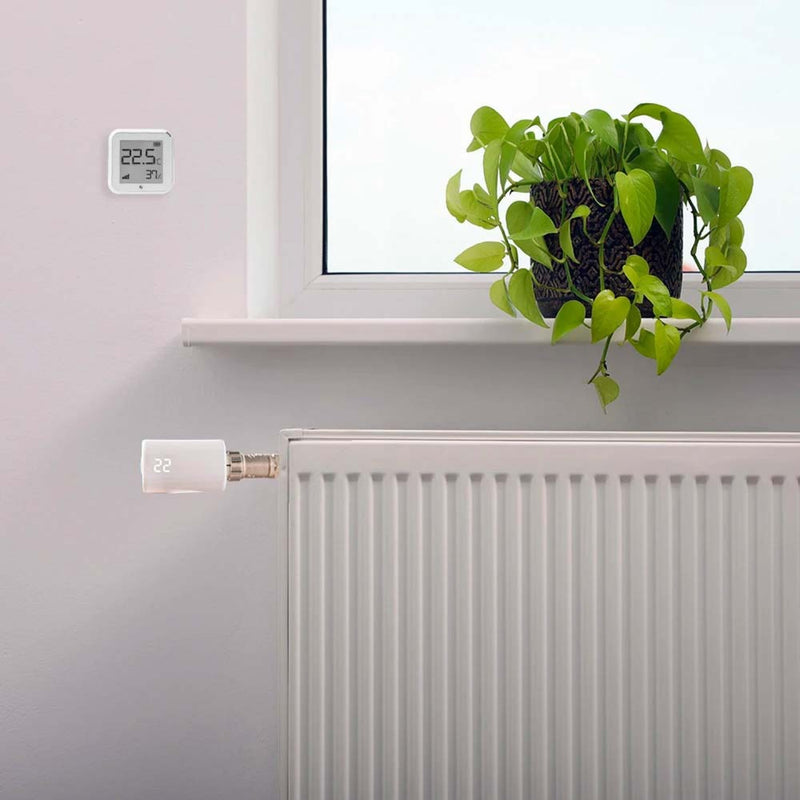 Afbeelding laden in galerijviewer, Shelly plus h t temperatuur- en vochtmeter (wit, wifi, bluetooth)