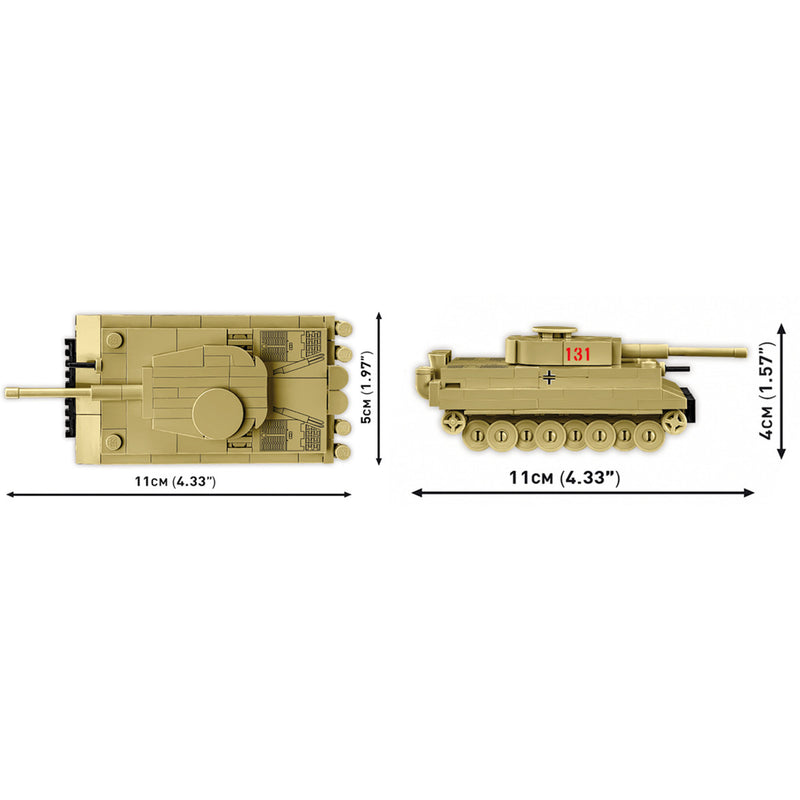 Afbeelding laden in galerijviewer, Cobi tiger i 131 constructiespeelgoed (schaal 1:72)