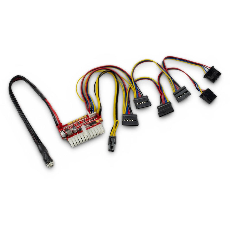 Afbeelding laden in galerijviewer, Inter-tech mini-itx psu 200w nas dc dc adapter (zonder voedingseenheid, ondersteunt voedingen tot 200w)