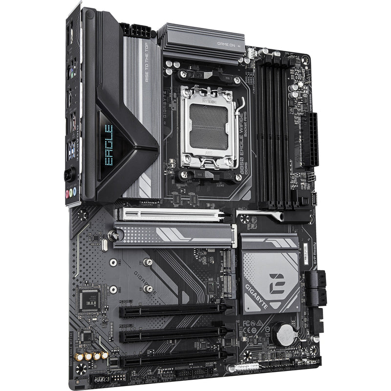 Afbeelding laden in galerijviewer, Gigabyte b850 eagle wifi6e socket am5 moederbord (zwart grijs, raid, gb-lan, wi-fi 6e, bt, sound, atx)