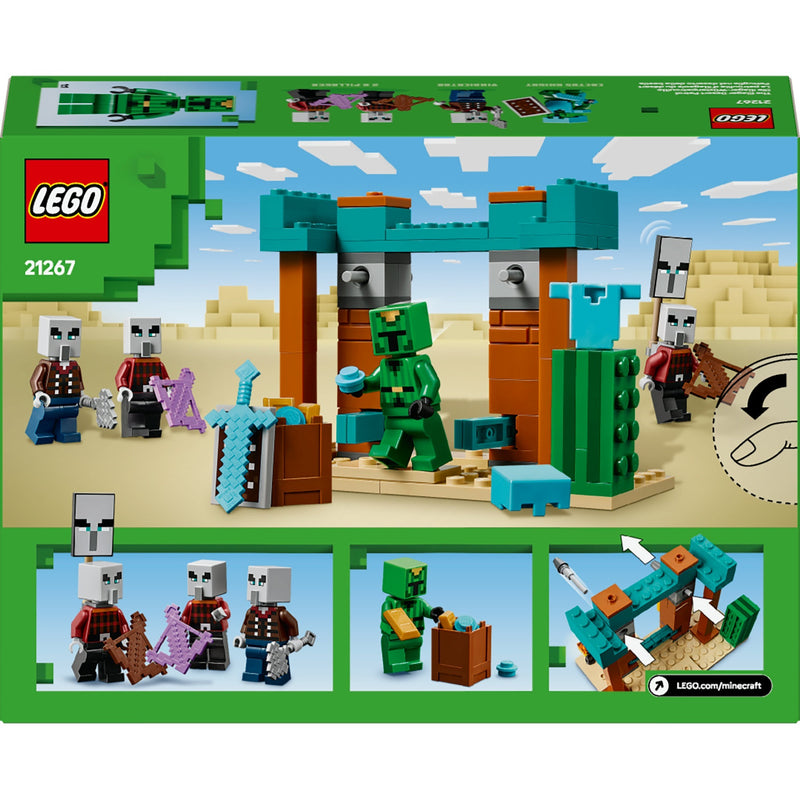 Afbeelding laden in galerijviewer, Lego minecraft 21267 de illagers in de woestijn