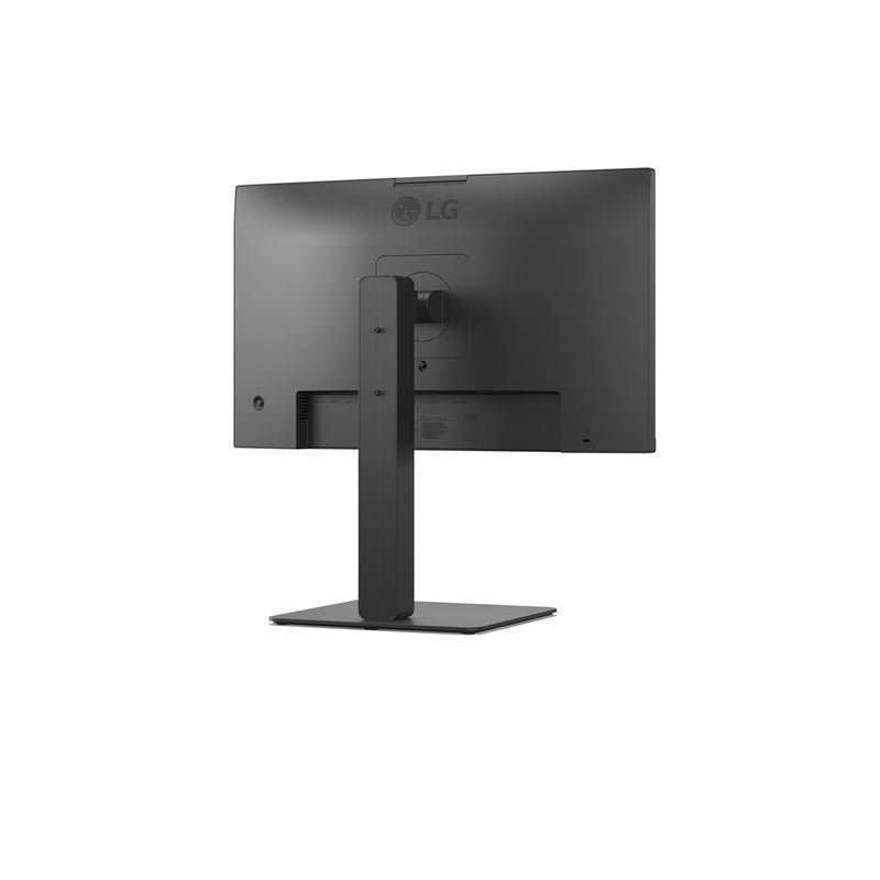 Afbeelding laden in galerijviewer, Lg 24ba850 23.8 monitor (zwart, hdmi, displayport, audio, lan, usb-c, webcam)