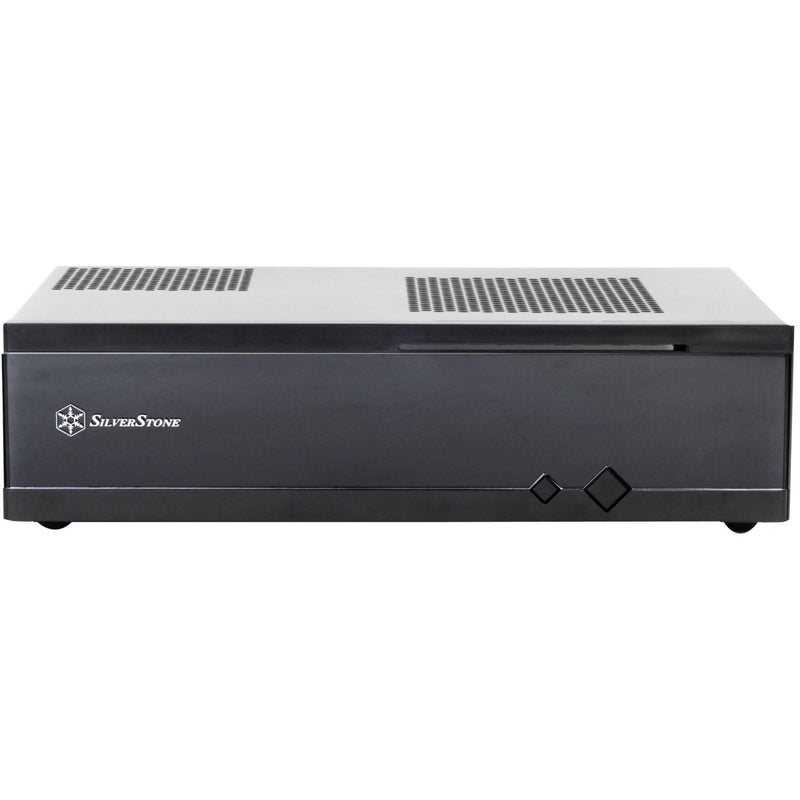 Afbeelding laden in galerijviewer, Silverstone milo ml05b htpc behuizing (zwart | 2x usb-a)