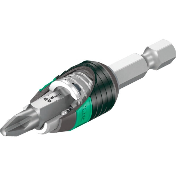 Afbeelding laden in galerijviewer, Wera bit-safe 61 universal 1, 61‑delig bitset (zwart groen)