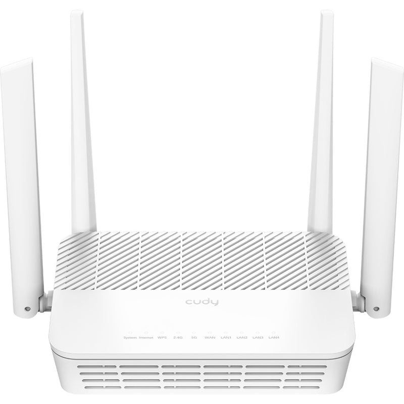Afbeelding laden in galerijviewer, Cudy ax3000 gigabit wi-fi 6 mesh router (wit, mesh)