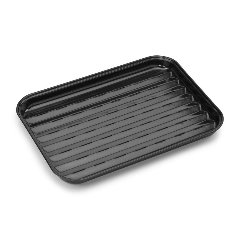 Afbeelding laden in galerijviewer, Barbecook herbruikbare grillpan uit email grillschaal