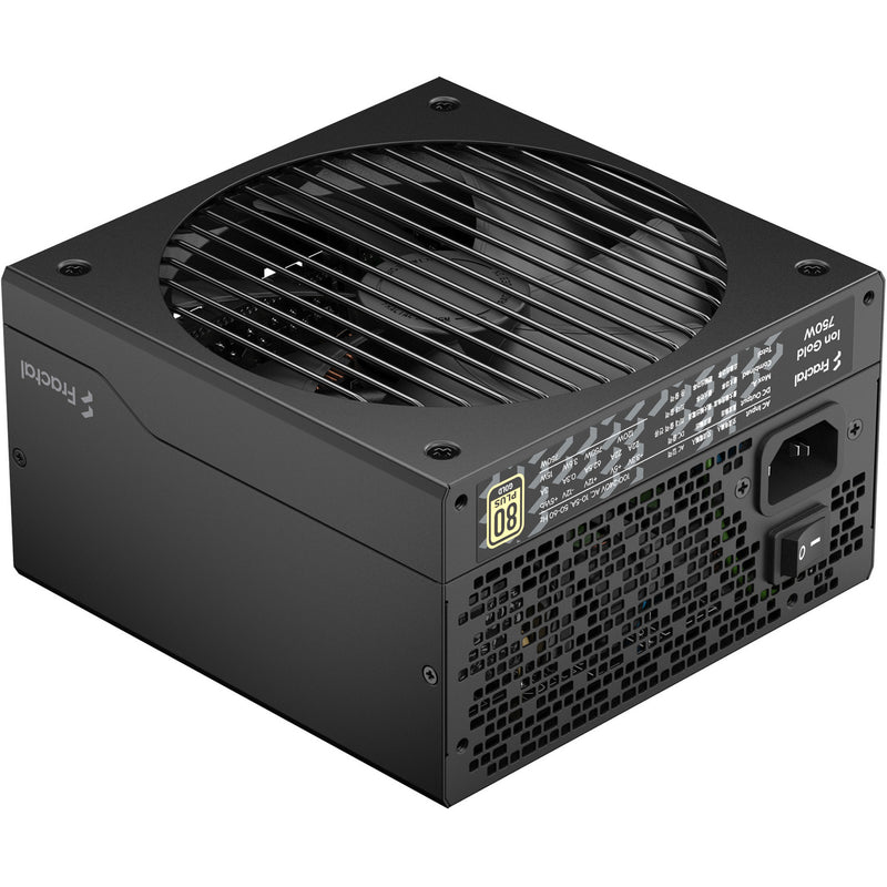 Afbeelding laden in galerijviewer, Fractal design ion gold 3 modulaire 750 watt voeding (zwart, 1x 12v-2x6, 3x pcie)