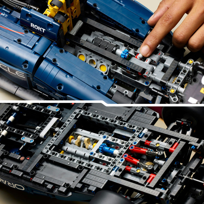 Afbeelding laden in galerijviewer, Lego technic oracle red bull racing rb20 f1 auto bouwpakket voor volwassenen 42206
