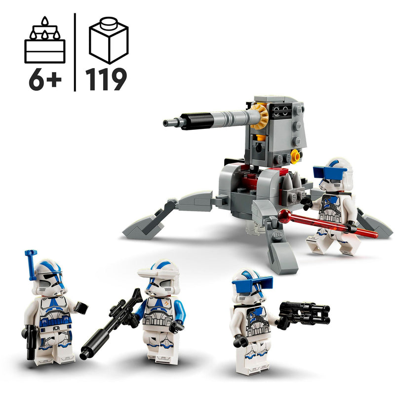Afbeelding laden in galerijviewer, Lego star wars 501st clone troopers battle pack bouwbaar speelgoed met minifiguren - 75345