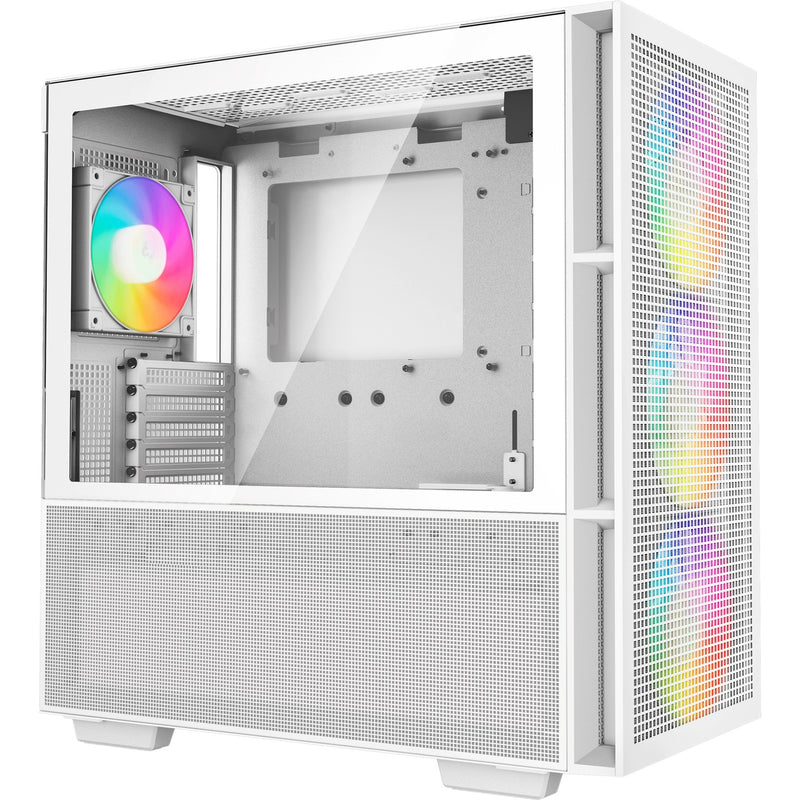 Afbeelding laden in galerijviewer, Deepcool ch560 midi tower behuizing (wit | 1x usb-a | 1x usb-c | rgb | tempered glass)