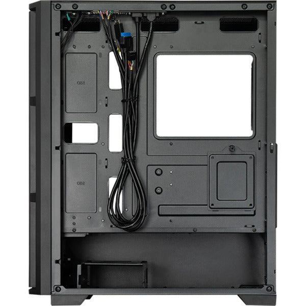 Afbeelding laden in galerijviewer, Chieftec pro midi q midi tower behuizing (zwart | 3x usb-a | 1x usb-c)