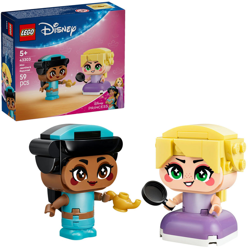 Afbeelding laden in galerijviewer, Lego disney princess 43303 mini jasmine en rapunzel
