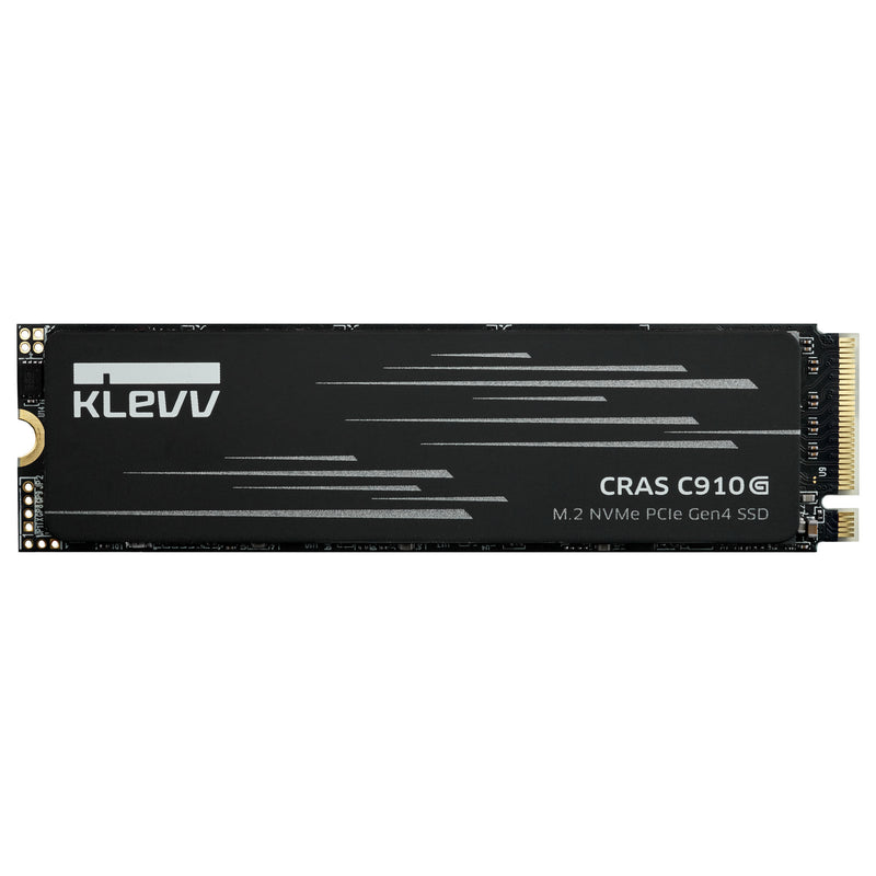 Afbeelding laden in galerijviewer, Klevv cras c910g 4 tb ssd (zwart, k04tbm2sp0-10g, pcie gen 4.0 x4, nvme 2.0)
