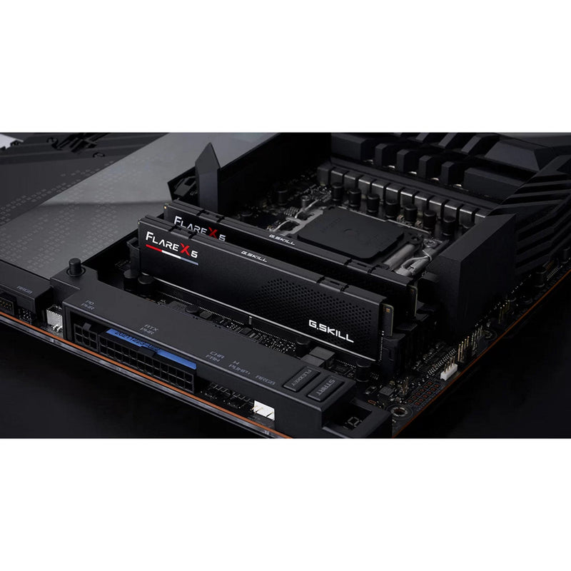 Afbeelding laden in galerijviewer, G.skill flare x5 32 gb ddr5-6400 (2x 16 gb) werkgeheugen (zwart, f5-6400j3239g16gx2-fx5, expo)
