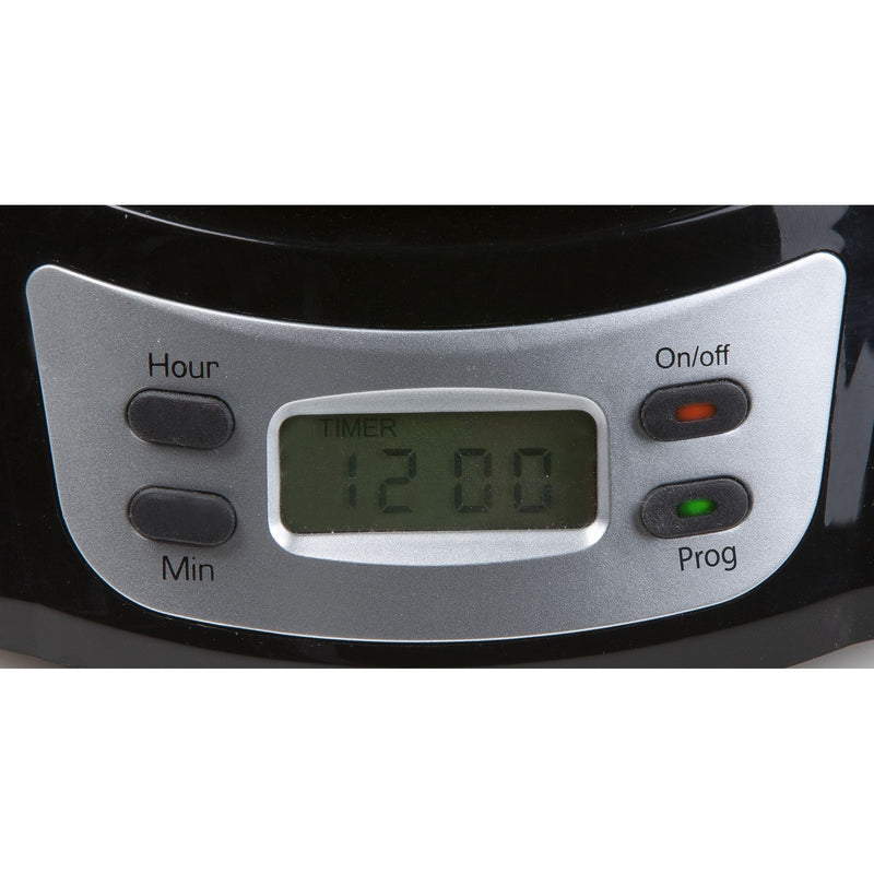 Afbeelding laden in galerijviewer, Domo koffiezet met timer en display do708k koffiefiltermachine (zwart, 1,5 liter)