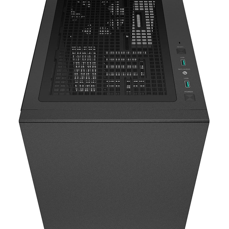 Afbeelding laden in galerijviewer, Deepcool ch510 midi tower behuizing (zwart | 2x usb-a | tempered glass)