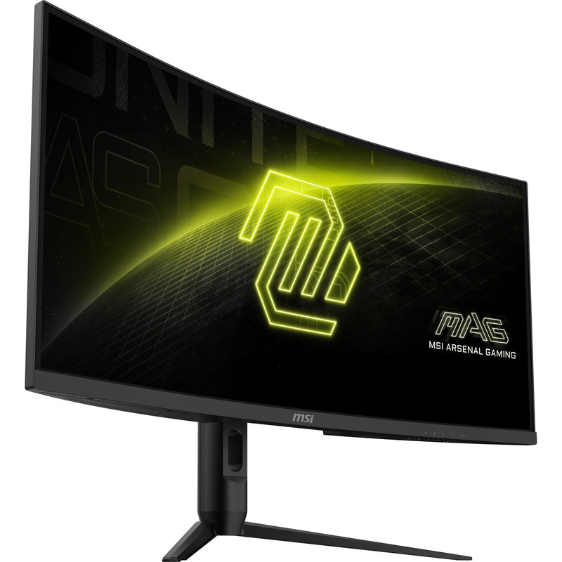 Afbeelding laden in galerijviewer, Msi mag 342cqr e2 34 curved ultrawide gaming monitor (zwart, 2x hdmi, displayport, 180 hz)