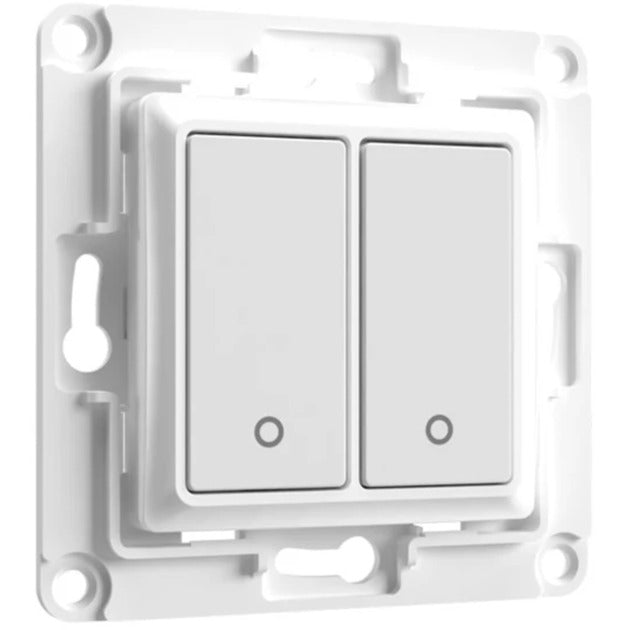 Afbeelding laden in galerijviewer, Shelly wall switch 2 knop (wit)