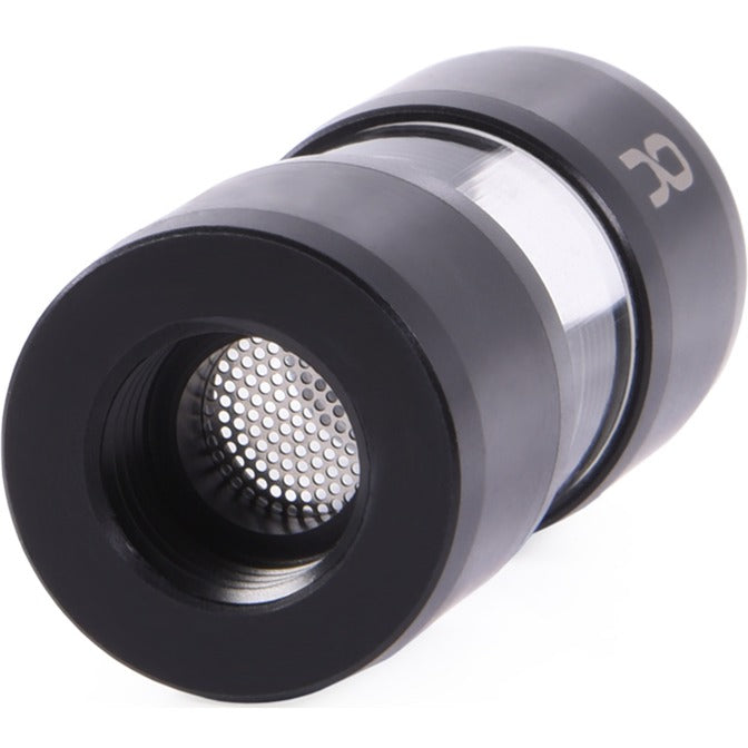 Afbeelding laden in galerijviewer, Alphacool eiszapfen acryl acetal inline filter g1 4 inner thread (zwart transparant)