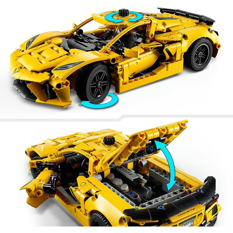 Afbeelding laden in galerijviewer, Lego technic chevrolet corvette stingray - 42205