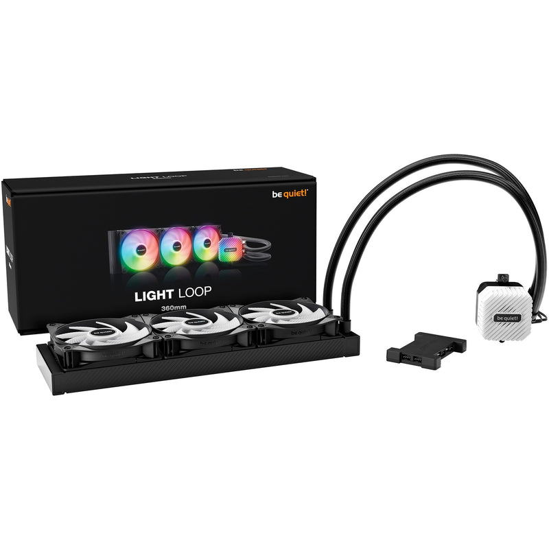 Afbeelding laden in galerijviewer, Be quiet! light loop 360 argb waterkoeling (zwart)
