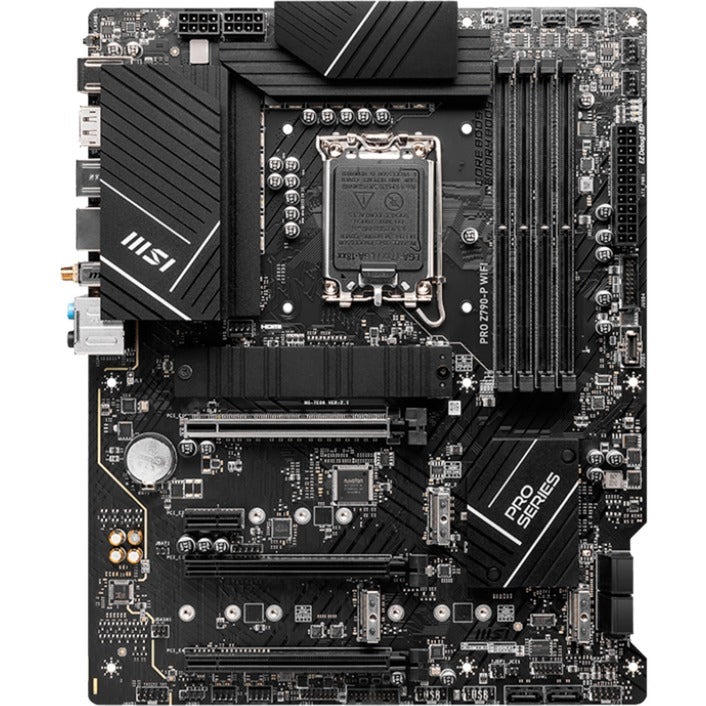 Afbeelding laden in galerijviewer, Msi pro z790-p wifi socket 1700 moederbord (zwart, raid, 2.5 gb-lan, wi-fi 6e, bt, sound, atx)