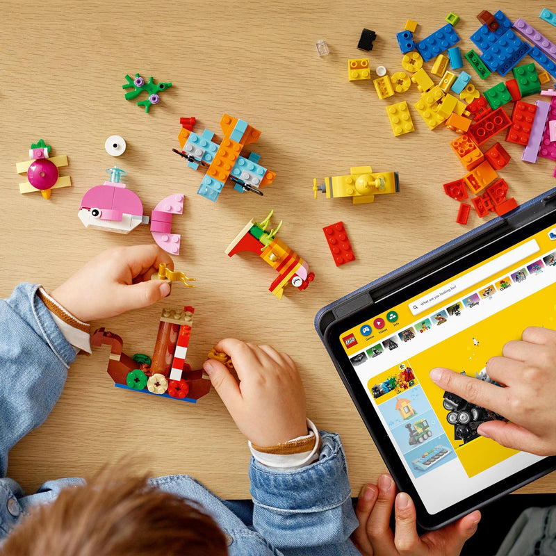 Afbeelding laden in galerijviewer, Lego classic - creatief zeeplezier constructiespeelgoed (11018)