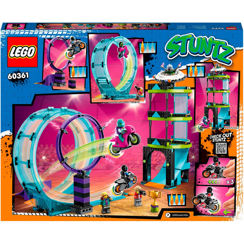 Afbeelding laden in galerijviewer, Lego city - ultieme stuntrijders uitdaging constructiespeelgoed (60361)