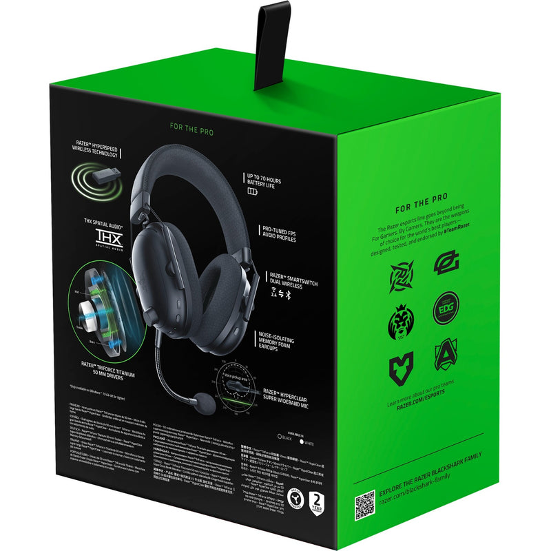 Afbeelding laden in galerijviewer, Razer blackshark v2 pro over-ear gaming headset (zwart, pc, playstation 4, xbox one, nintendo switch)