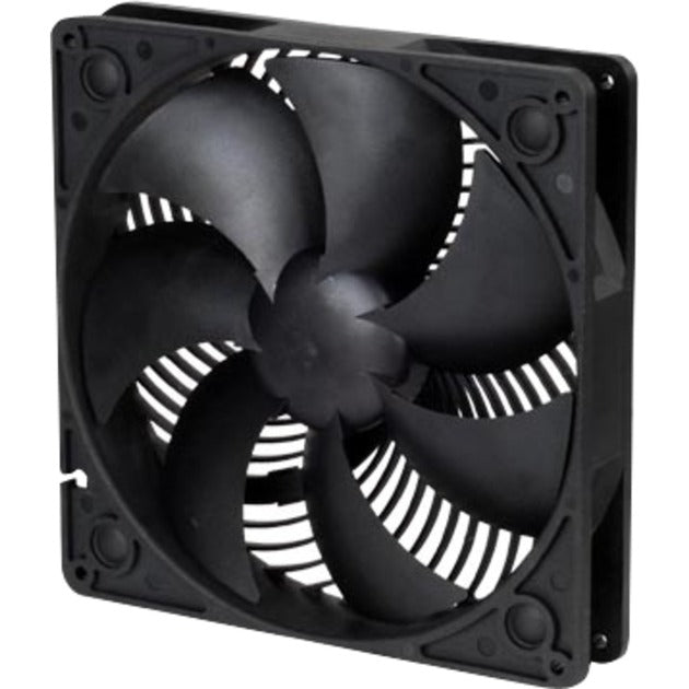 Afbeelding laden in galerijviewer, Silverstone ap181 case fan (zwart, 180 x 180 x 32 mm, 3-pin-aansluiting)