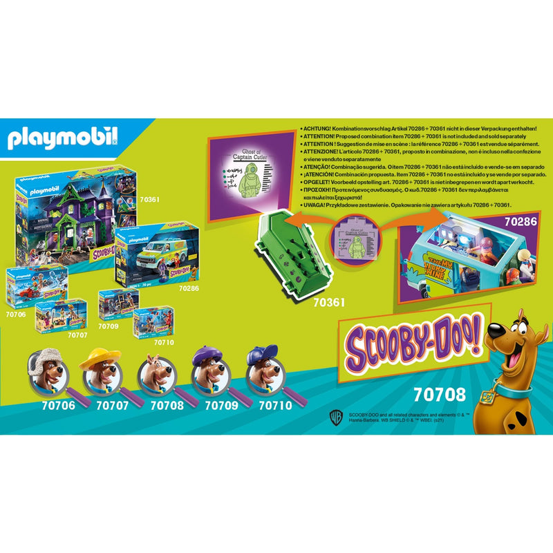 Afbeelding laden in galerijviewer, Playmobil scooby-doo! - avontuur met ghost of captain cutler constructiespeelgoed (70708)