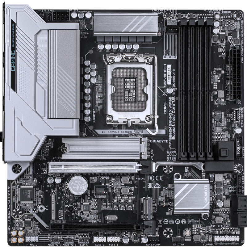 Afbeelding laden in galerijviewer, Gigabyte b860m gaming x wifi6e socket 1851 moederbord (raid, 2,5gb-lan, wi-fi 6e, bt, sound, µatx)
