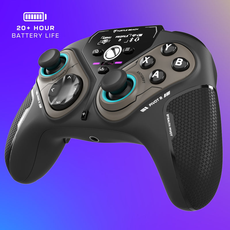 Afbeelding laden in galerijviewer, Turtle beach stealth pivot draadloze slimme controller (zwart, 2,4 ghz bluetooth usb, pc, xbox, android)
