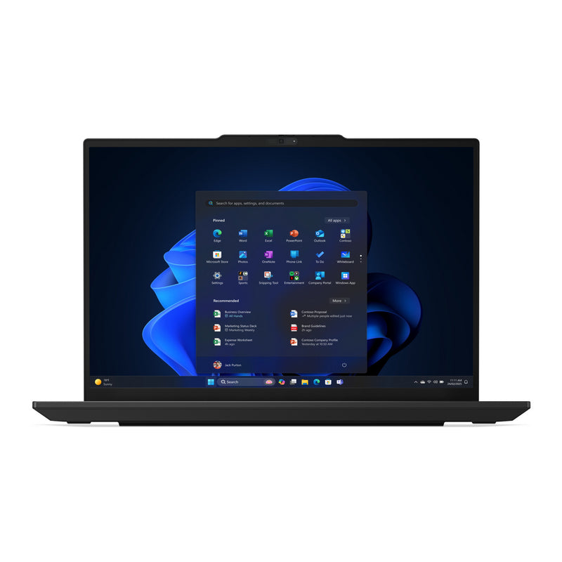 Afbeelding laden in galerijviewer, Lenovo thinkpad e14 gen 7 amd (21t0006qmh) 14 laptop (zwart | ryzen 7 250 | radeon 780m | 16 gb | 512 gb ssd)