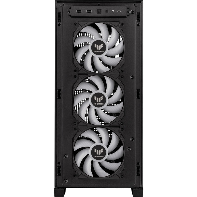 Afbeelding laden in galerijviewer, Asus tuf gaming gt302 argb midi tower behuizing (zwart | 2x usb-a | 1x usb-c | rgb | tempered glass)