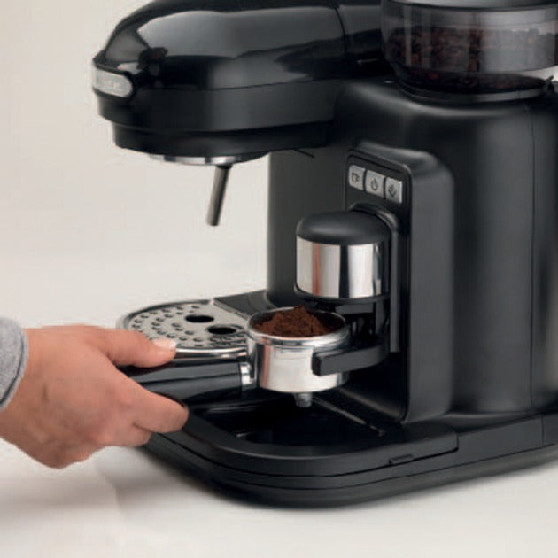 Afbeelding laden in galerijviewer, Ariete moderna espressomachine 1318 02 (zwart)