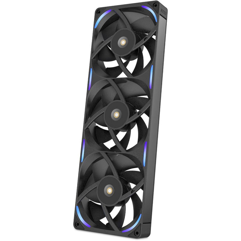 Afbeelding laden in galerijviewer, Nzxt f360x rgb case fans (zwart, 3 stuks, 360 x 120 x 30 mm, pwm)