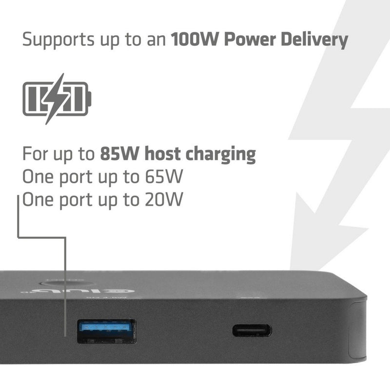 Afbeelding laden in galerijviewer, Club 3d csv-2512 kvm switch dual usb-c naar hdmi kvm-switch (zwart, 4k 60hz)