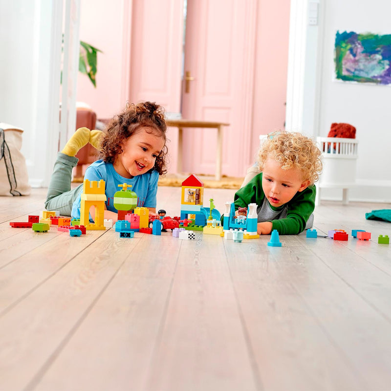 Afbeelding laden in galerijviewer, Lego duplo 10914 luxe opbergdoos met bouwstenen