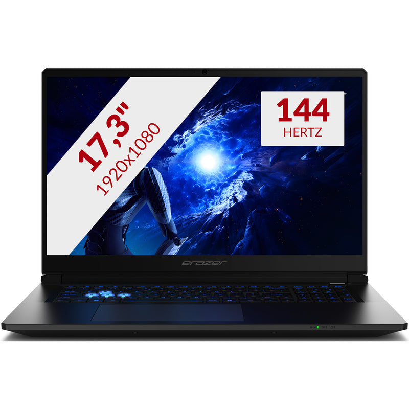 Afbeelding laden in galerijviewer, Erazer scout 17 e1 md62758 17.3 gaming laptop (zwart | core 5 210h | rtx 5050 | 16 gb | 1 tb ssd)