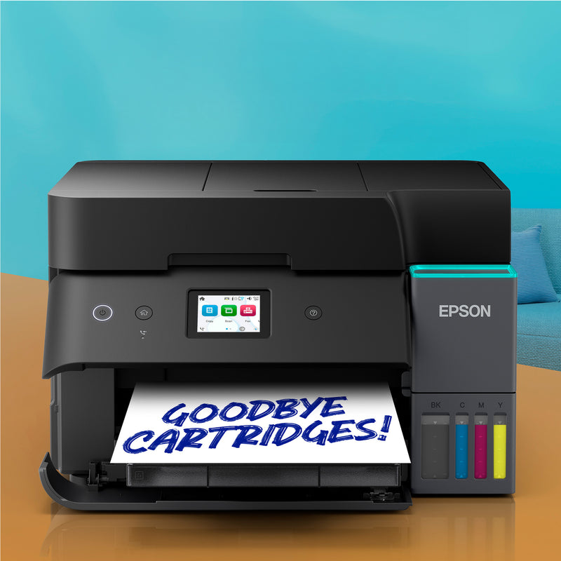 Afbeelding laden in galerijviewer, Epson ecotank et-4950 all-in-one inkjetprinter (zwart, faxen, scannen, kopiëren, wifi, inclusief tot 3 jaar inkt)