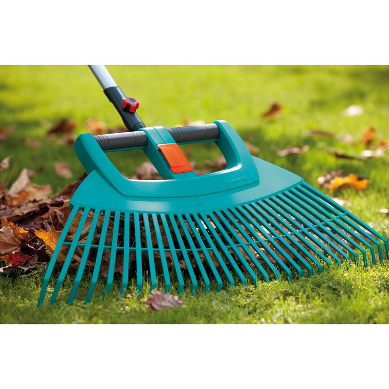 Afbeelding laden in galerijviewer, Gardena combisystem bladhark xxl vario (turquoise, 3107-20)