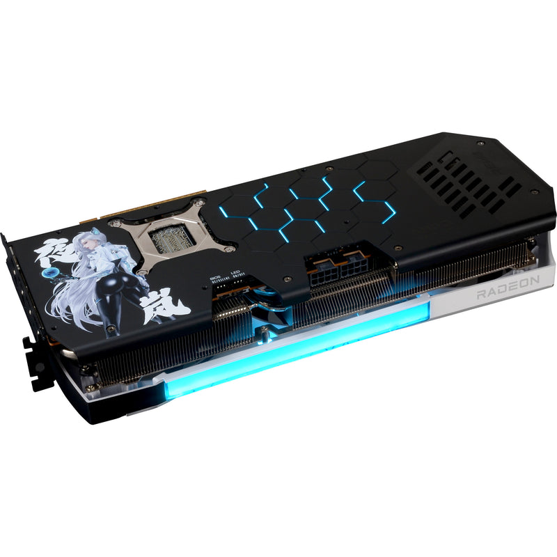 Afbeelding laden in galerijviewer, Powercolor radeon rx 9070 xt hellhound reva16gb limited edition grafische kaart (wit zwart, rdna4, gddr6, 3x displayport, 1x hdmi)