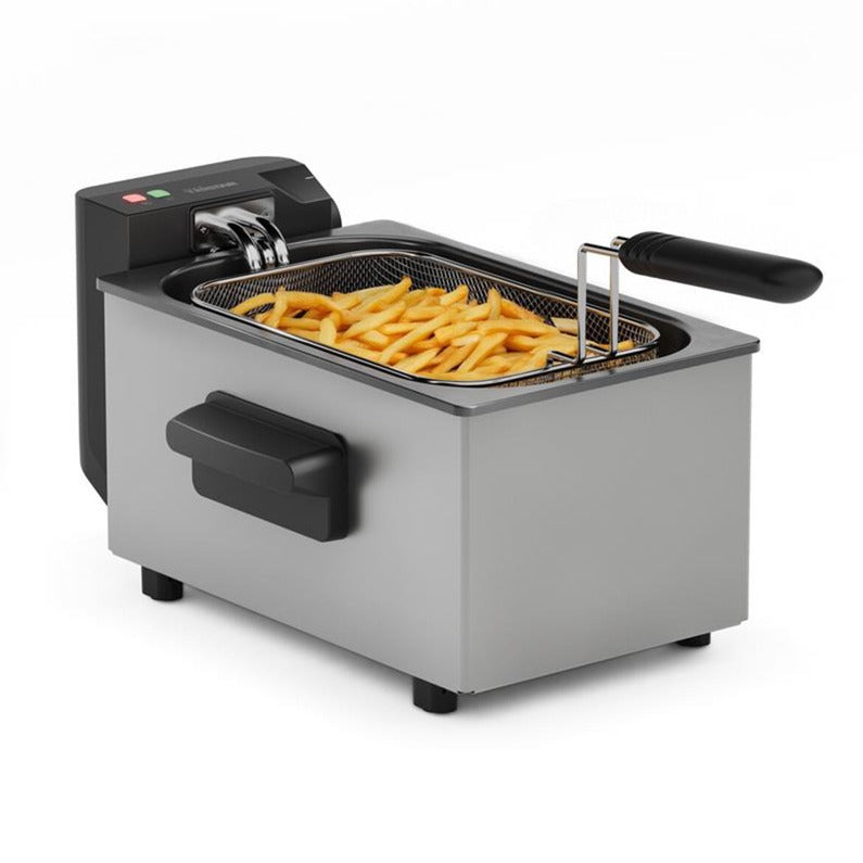 Afbeelding laden in galerijviewer, Tristar fr-9334 friteuse frituurpan (zilver, 3 liter)