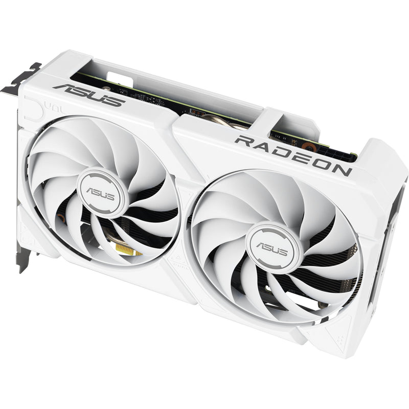 Afbeelding laden in galerijviewer, Asus radeon rx 9060 xt dual white edition 16gb grafische kaart (wit, rdna4, gddr6, 2x displayport, 1x hdmi 2.1)