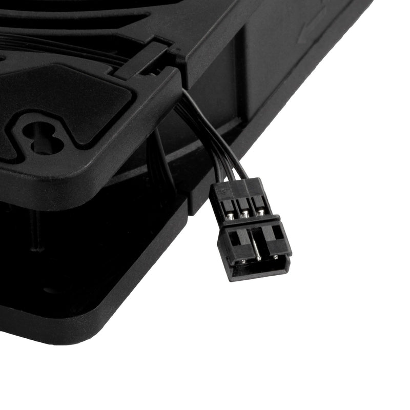 Afbeelding laden in galerijviewer, Silverstone air penetrator 140i argb case fan (zwart, 139 x 139 x 25 mm, pwm)