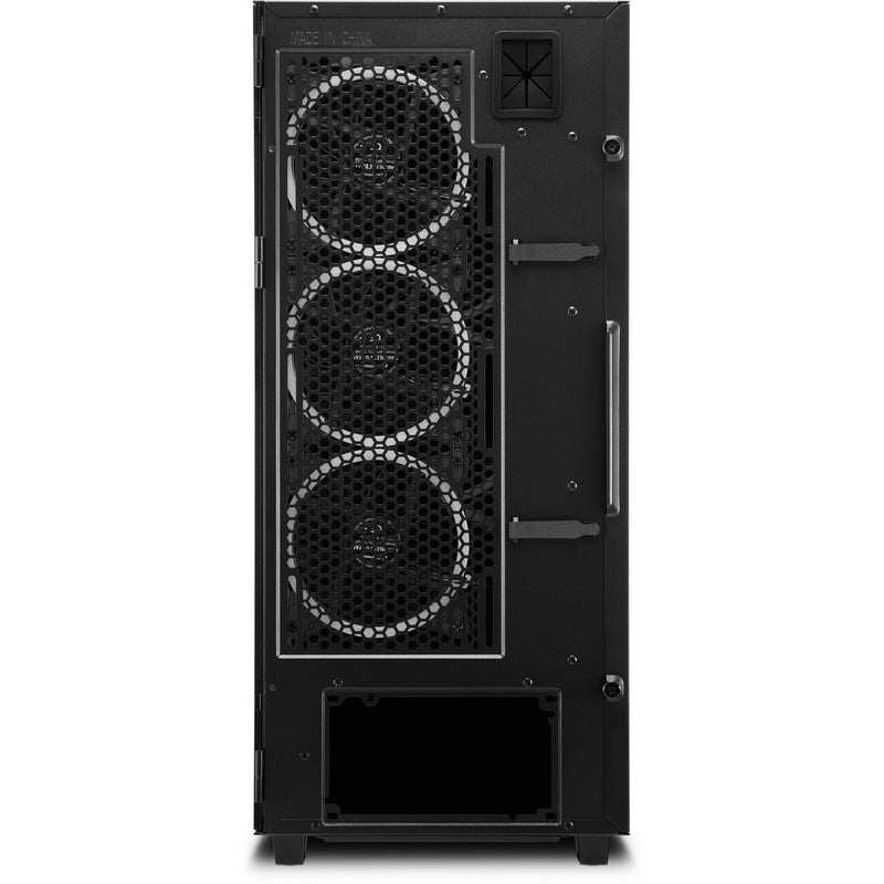 Afbeelding laden in galerijviewer, Sharkoon rev300 midi tower behuizing (zwart | 4x usb-a | 1x usb-c | rgb | tempered glass)